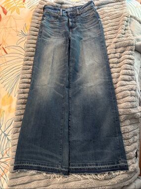 J. Crew Medium Blue Straight-Leg Denim Jeans